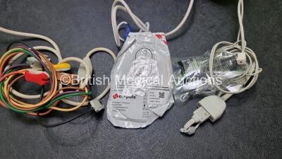 GS Corpuls3 Slim Defibrillator Ref : 04301 (Powers Up) with Corpuls Patient Box Ref : 04200 (Powers Up) with Pacer, Oximetry, ECG-D, ECG-M, CO2, CPR, NIBP and Printer Options, 4 and 6 Lead ECG Leads, SPO2 Finger Sensor, Hose, Paddle Lead, CO2 Cable, 3 x B - 3