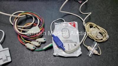 GS Corpuls3 Slim Defibrillator Ref : 04301 (Powers Up) with Corpuls Patient Box Ref : 04200 (Powers Up) with Pacer, Oximetry, ECG-D, ECG-M, CO2, CPR, NIBP and Printer Options, 4 and 6 Lead ECG Leads, SPO2 Finger Sensor, Hose, Paddle Lead, CO2 Cable, 3 x B - 4