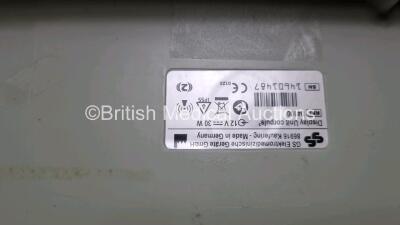 GS Corpuls3 Slim Defibrillator Ref : 04301 (Powers Up) with Corpuls Patient Box Ref : 04200 (Powers Up) with Pacer, Oximetry, ECG-D, ECG-M, CO2, CPR, NIBP and Printer Options, 4 and 6 Lead ECG Leads, SPO2 Finger Sensor, Hose, Paddle Lead, CO2 Cable, 3 x B - 10