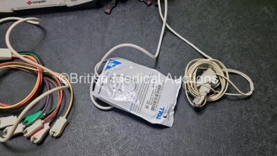 GS Corpuls3 Slim Defibrillator Ref : 04301 (Powers Up) with Corpuls Patient Box Ref : 04200 (Powers Up) with Pacer, Oximetry, ECG-D, ECG-M, CO2, CPR, NIBP and Printer Options, 4 and 6 Lead ECG Leads, SPO2 Finger Sensor, Hose, Paddle Lead, CO2 Cable, 3 x B - 4