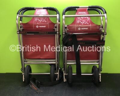 2 x Ferno Compact Evacuation Chairs