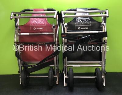 2 x Ferno Compact Evacuation Chairs