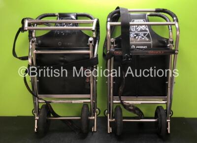 2 x Ferno Compact Evacuation Chairs