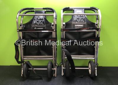 2 x Ferno Compact Evacuation Chairs