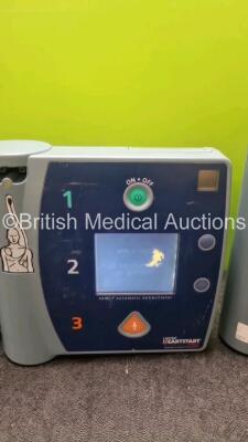 3 x Laerdal Heartstart FR2 Defibrillators (All Power Up) with 3 x Philips M3863A Battery *Install Before 2020 / 2018 / 2023* - 3