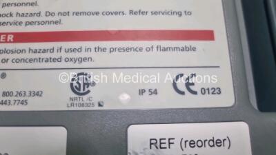 Job Lot Including 2 x Heartstream FR Defibrillators and 1 x Hewlett Packard FR Defibrilator (Untesed Due to Suspected Flat Battery) with 1 x Battery - 6
