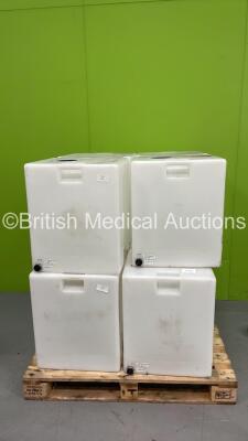 4 x 250L Liquid Containers