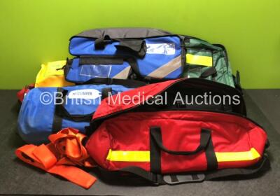 Job Lot Including 6 x Various Ambulance Bags and Straps