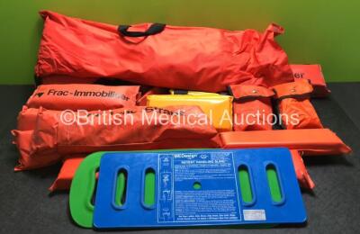 Job Lot of Frac-Immobilisers, Straps, 2 x Patient Handling Slings and Splints