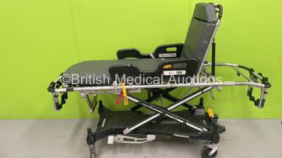 Ferno Pegasus Hydraulic Ambulance Stretcher with Mattress (Hydraulics Tested Working - Head Section will Not Go Down) *S/N PEG5400*