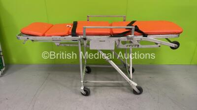 Ferno Aluminium Ambulance Stretcher with Mattress *S/N 16621B*