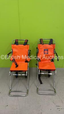 2 x Ferno Spencer Evacuation Chairs *S/N NA*