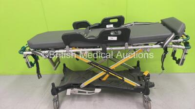 Ferno Pegasus Hydraulic Ambulance Stretcher with Mattress (Hydraulics Tested Working) *S/N PEG3815*