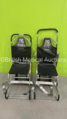 2 x Ferno Compact Track Chairs