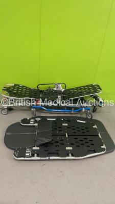 Ferno Power Flexx+ Electric Ambulance Stretcher with LBS Large Body Surface Attachment (No Power) *S/N 09N19296*