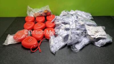 Job Lot Including 10 x Ambu Res-Cue Masks and Various Laerdal Disposable Airways