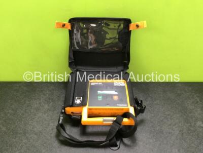 Medtronic Physio Control Lifepak 500 Automated External Defibrillator in Carry Case (No Power, Suspected Flat Battery)