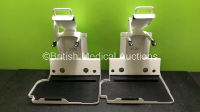 2 x Dlouhy Defibrillator Brackets for Lifepak 15 / 12