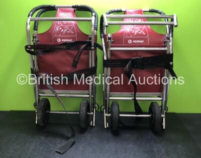 2 x Ferno Compact Evacuation Chairs