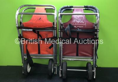 2 x Ferno Compact Evacuation Chairs