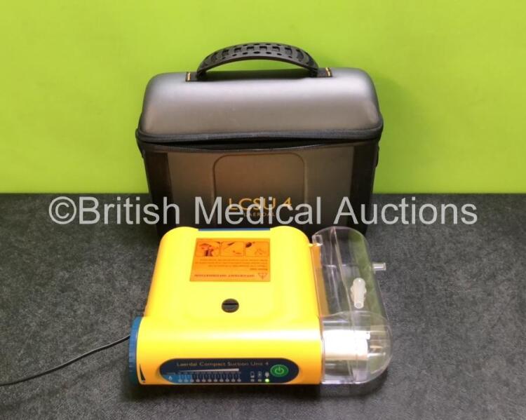 Laerdal Compact Suction Unit 4 with Power Supply in Carry Case (Powers Up)