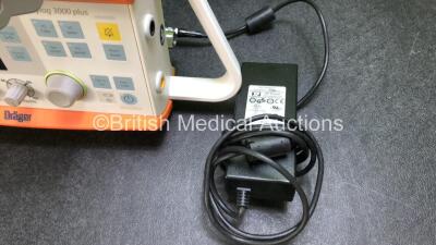 Drager Oxylog 3000 Plus Transport Ventilator Software Version 01.07 with 1 x Power Supply (Powers Up) - 7