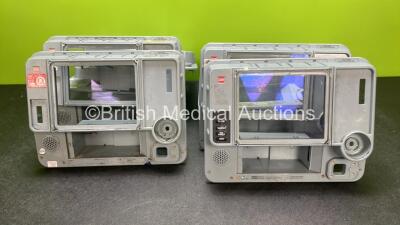 10 x Physio Control Lifepak 15 Defibrillator Front Cases *All Damaged, some with Missing Buttons-See Photos*