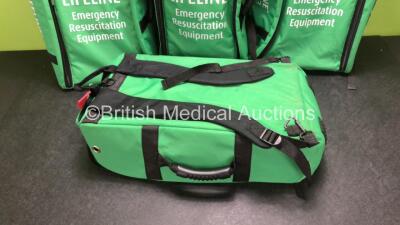 4 x BOC Lifeline Emergency Resuscitation Equipment Bags *Stock Photo* - 4