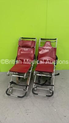 2 x Ferno Compact Chairs *S/N H21438 / H20852*