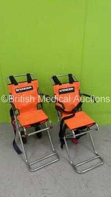 2 x Spencer Compact Evacuation Chairs *S/N NA*