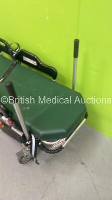 Ferno Harrier LT Electric Ambulance Stretcher with Mattress and Head Rest (Powers Up with Donor Battery - Flat Battery Included in Lot) *S/N HAR1111* - 6