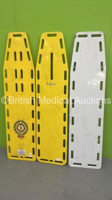 3 x Spinal Boards