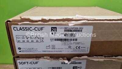 Job Lot of Various BP Cuffs Including 20 x Classic Cuff Ref 2059306-22, 20 x Soft Cuff Adult SFT-A2-2A, 20 x Soft Cuff Small Adult SFT-A1-2A and 100 x Soft Cuff Ref 2059305-002 - 4