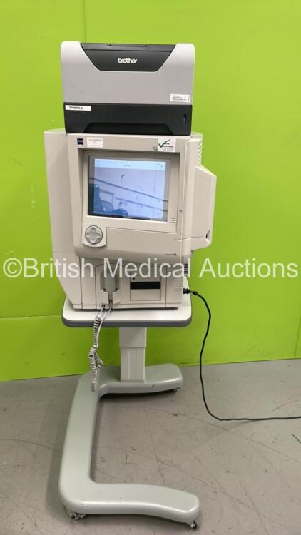 Zeiss Humphrey 720i Field Analyzer Rev 5.1.2 with Printer, Finger Trigger and Calibration Key on Motorized Table (Powers Up) *S/N 720i-50164* ***IR200***