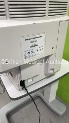 Zeiss Humphrey 720i Field Analyzer Rev 5.1.2 with Printer, Finger Trigger and Calibration Key on Motorized Table (Powers Up) *S/N 720i-50164* ***IR200*** - 7