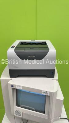 Zeiss Humphrey 720i Field Analyzer Rev 5.1.1 with Finger Trigger, Printer and Calibration Key (Powers Up) *S/N 720i-40026* ***IR198*** - 17