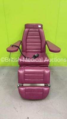 Cosmoderm Electric Therapy Chairs with Controller (Untested Due to Missing Power Cable) *SN NA*