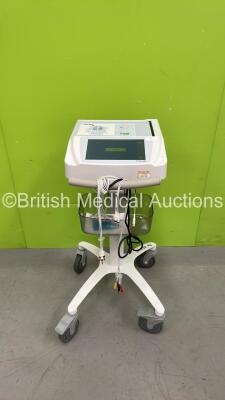 Mortara ELI 280 ECG Machine on Stand with 10 Lead ECG Lead (Powers Up) *SN 121050002164**