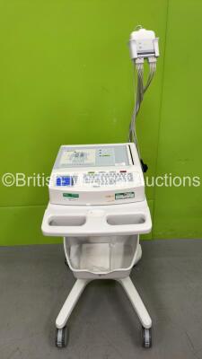 Mortara ELI 250c ECG Machine on Stand with 10 Lead ECG Lead (Powers Up) *SN 120060000206*