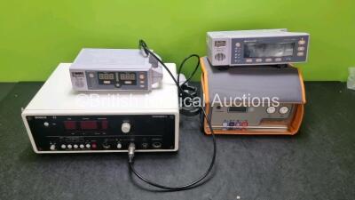 Mixed Lot Including 1 x Nellcor Oximax N-600 Pulse Oximeter, 1 x Nellcor N-550 Pulse Oximeter, 1 x Bosch SonoMed 5 with Transducer and 1 x Elementa CRYO-2 Unit