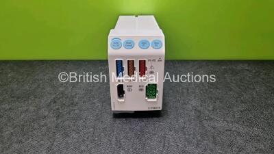 GE Type E-PRESTN-00 Module with ECG, SpO2, T1, T2, P1, P2 and NIBP Options (Front Cover Loose) *SN 6434043*