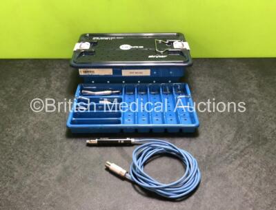 Stryker S2 Drive Handpiece with 2 x Attachments in Tray