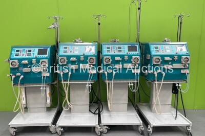 4 x Gambro AK 200 Ultra S Dialysis Machines Software Versions v11.11 (All Power Up)