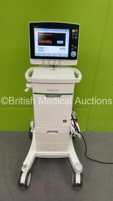 Maquet Servo-i Ventilator Ref 6487800 - System Version v8.0 System Software Version v8.00.01 - Total Operating Time 2464 with Hoses (Powers Up) *S/N 95062* **Mfd 2020**