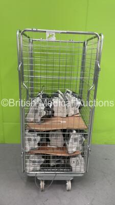 Cage of Approx 25 Baxter Colleague Pumps (Cage Not Included)