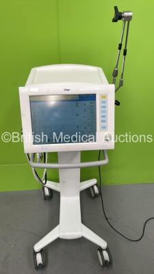 Drager Evita XL Ventilator Ref 8419601-01 Software Version 07.06 - Running Hours 38746 with Hoses (Powers Up) *S/N ARZK-0430*