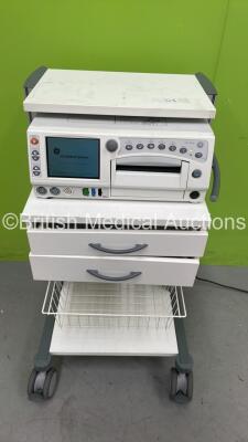 GE 250cx Series Fetal Monitor on Stand (Powers Up and Turns Off) *S/N NA*