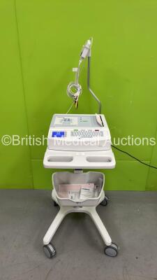 Mortara ELI 250c ECG Machine on Stand with 10 Lead ECG Lead (Powers Up) *SN 120040000931*