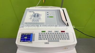 Mortara ELI 250c ECG Machine on Stand with 10 Lead ECG Lead (Powers Up) *SN 120040000931* - 2