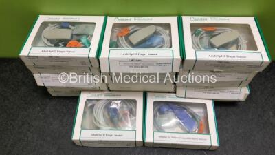 17 x Solaris Waters Medical SpO2 Finger Sensors in Boxes - 2